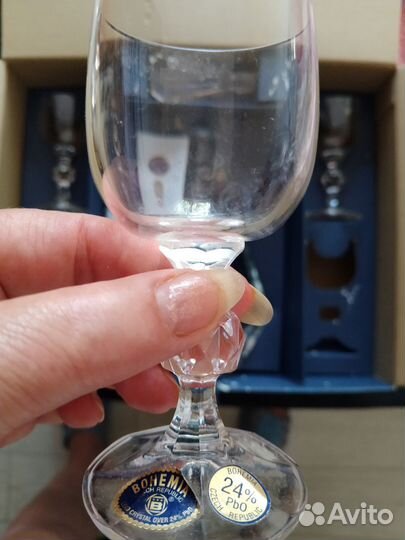 Набор Богемия графин + 4 рюмки