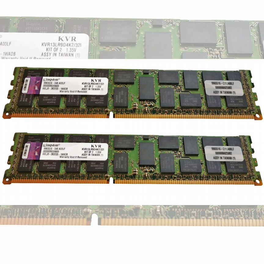 [KVR13LR9D4K2/32I] Оперативная Память Kingston 32gb Kvr13lr9d4k2/32i
