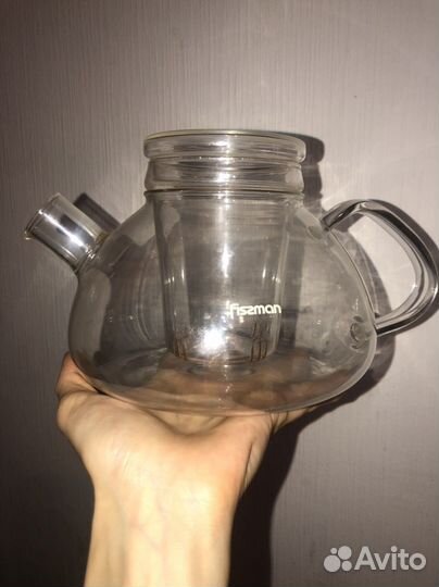 Заварочный чайник стеклянный Fiszman