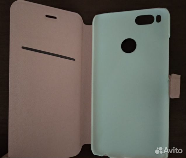 Чехол книжка новый xiaomi mi a1