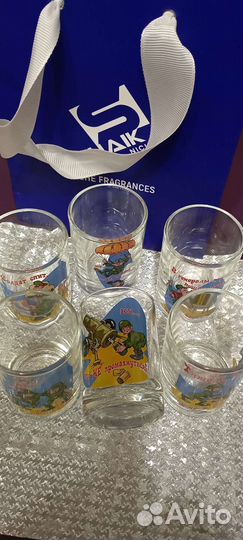 Подарочной набор рюмок на 23 февраля