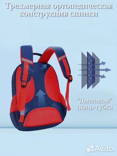 Рюкзак школьный ортопедический новый