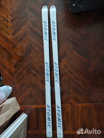 Горные лыжи atomic rider с креплениями, 175 см