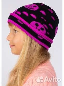 Шапка с рисунком детская