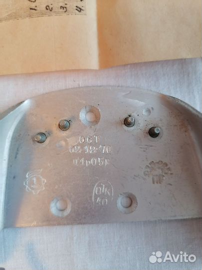 Лыжные крепления СССР, палки, Насадка на палку