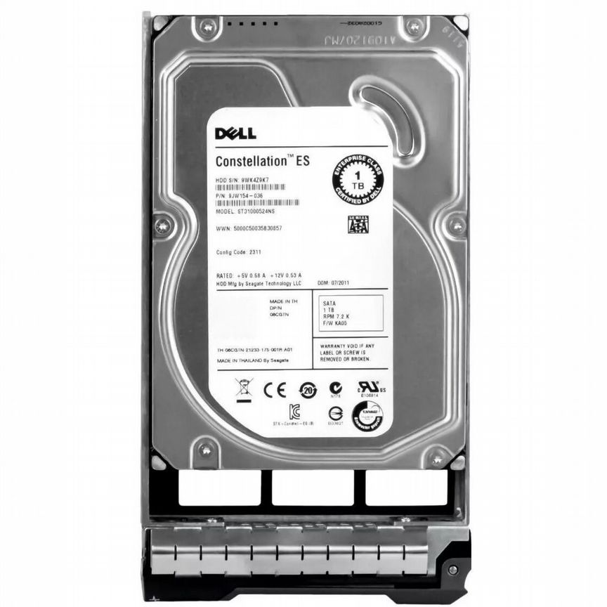 [YR660] Жесткий Диск Dell 1tb Sata2 3,5" Hdd Yr660