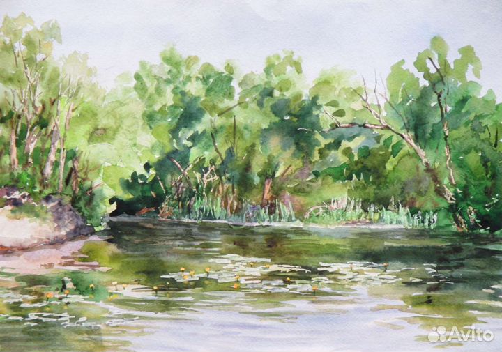 Акварельные картины
