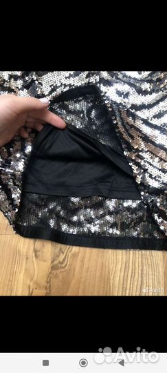 Вечернее платье с пайетками 46 размера