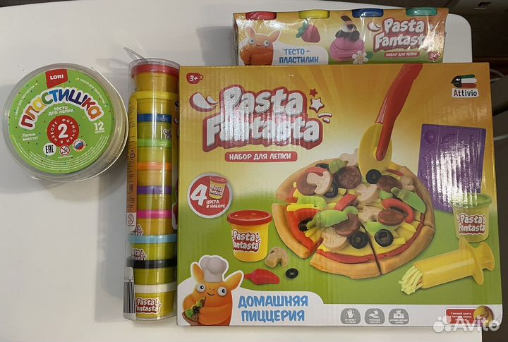 Набор для лепки attivio печем пиццу