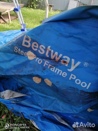 Каркасный бассейн 366 на 122 бу