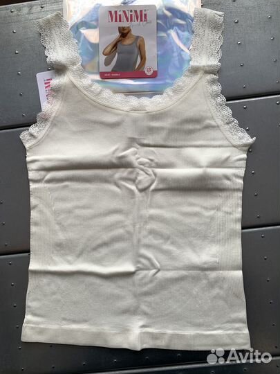 Майка топ тонкие брители