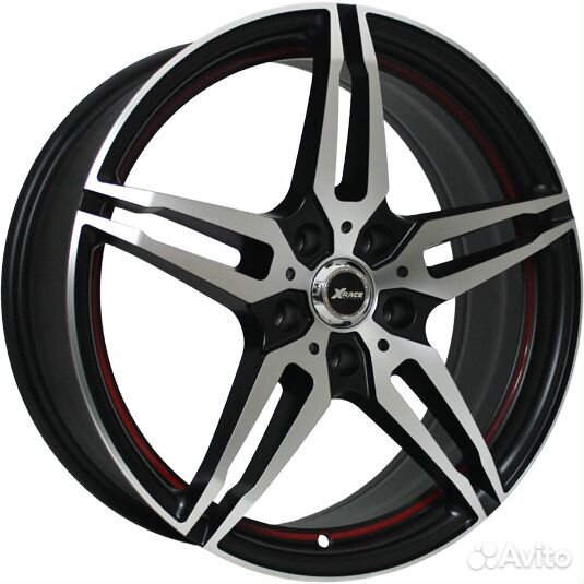 Диск X-race AF-10 6х15 PCD 5х100 ET 40 DIA 57,1 BK