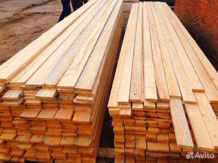 Доска от производителя 50х150х6000мм, сосна, опт