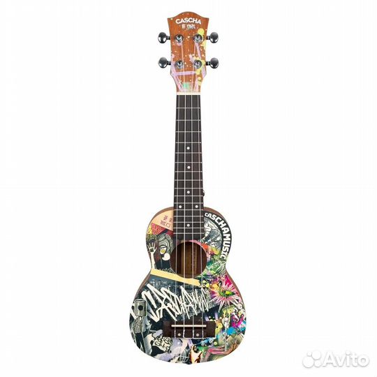 Укулеле сопрано с чехлом - Cascha