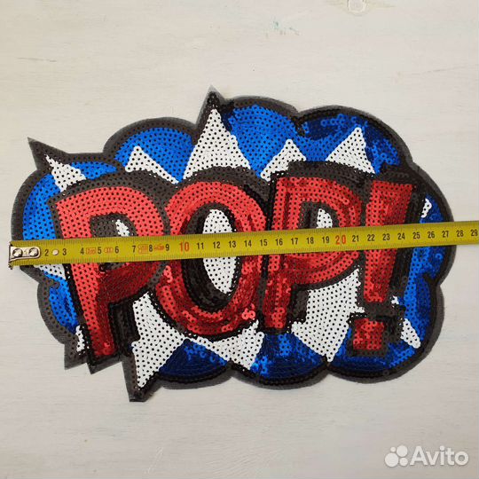 Нашивки из пайеток