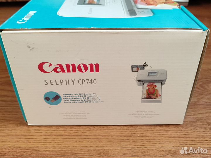 Компактный принтер canon selphy cp740