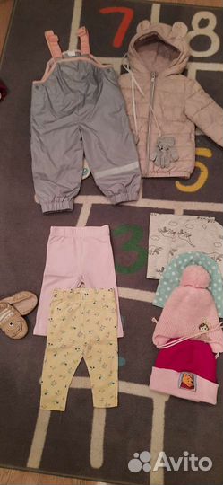 Набор вещей для девочки 1,6 лет