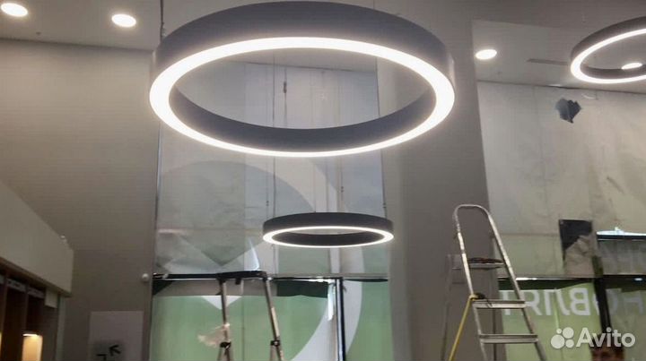 Светильник профильный угловой