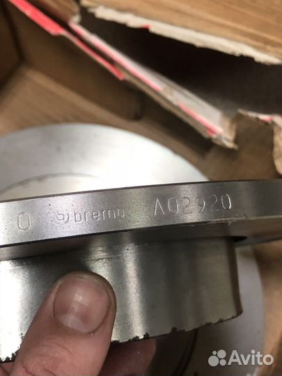 Диски тормозные задние Ford Focus Volvo