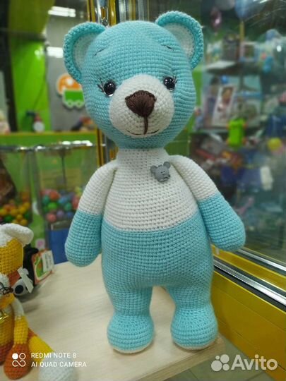 Мишка ручной работы