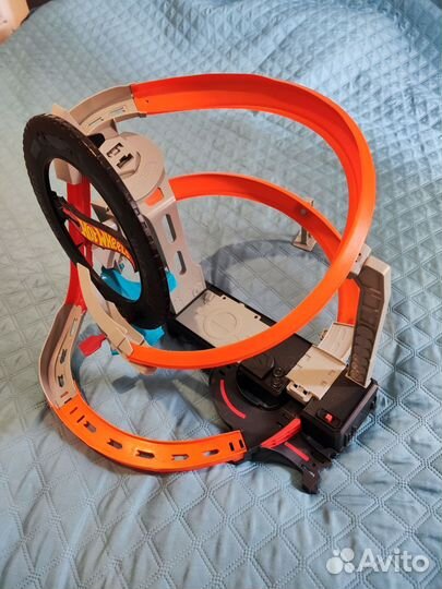 Hot wheels трек шиномонтаж