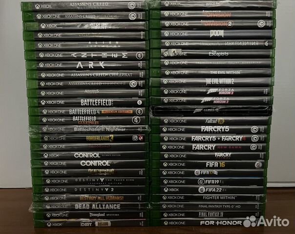 Игры для Xbox One и Series в ассортименте
