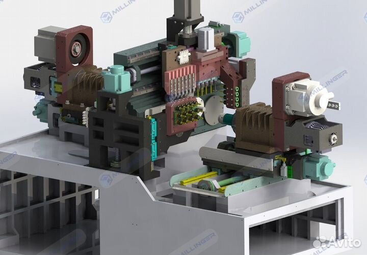 Прутковый АВТОМАТ продольного точения jsway A466