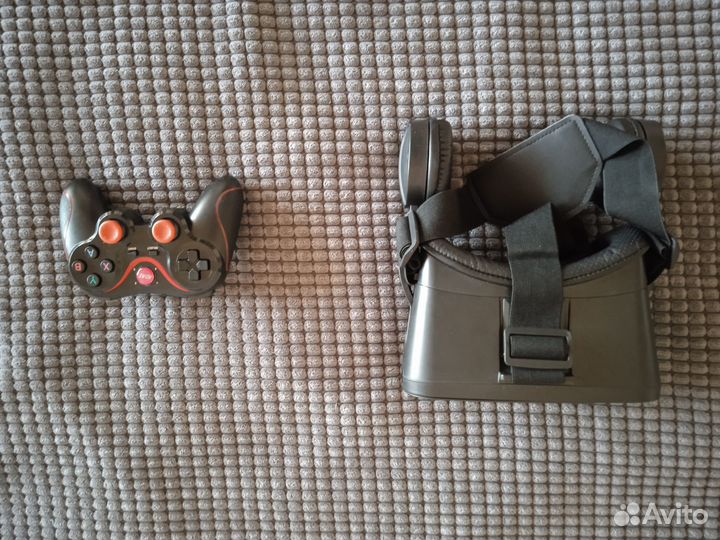 Очки виртуальной реальности vrpark и джойстик C8s