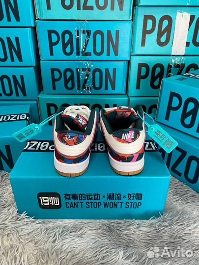 Nike SB Dunk Low Abstract Оригинал Poizon