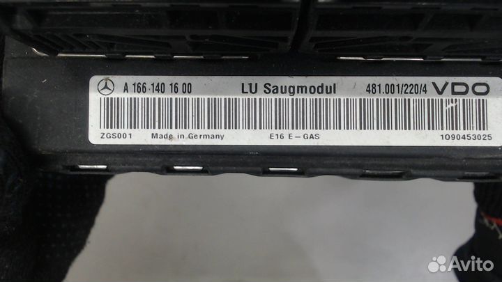 Блок управления двигателем Mercedes A W168, 1999