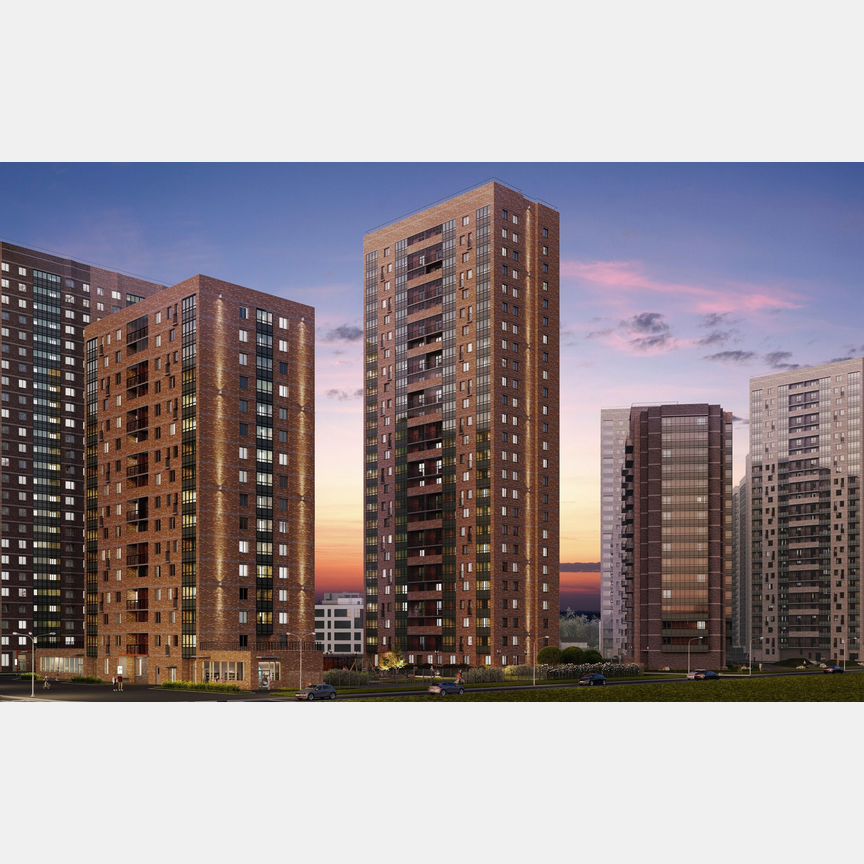 1-к. квартира, 38,5 м², 2/27 эт.