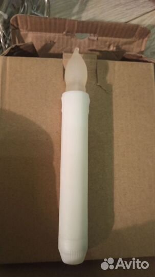 Свеча пластмассовая