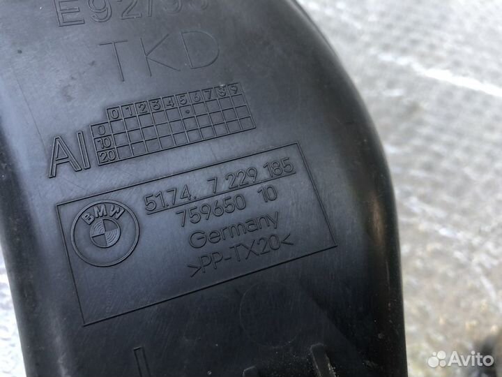 Воздуховод тормоза левый BMW 3 E92N 328xi N51