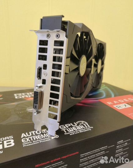 Видеокарта rx 560 4gb