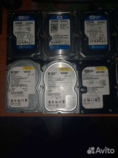 Жесткие диски не рабочие