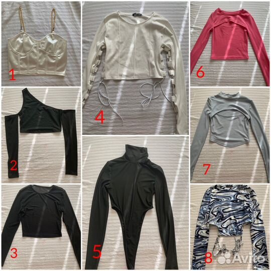 Топы женские y2k