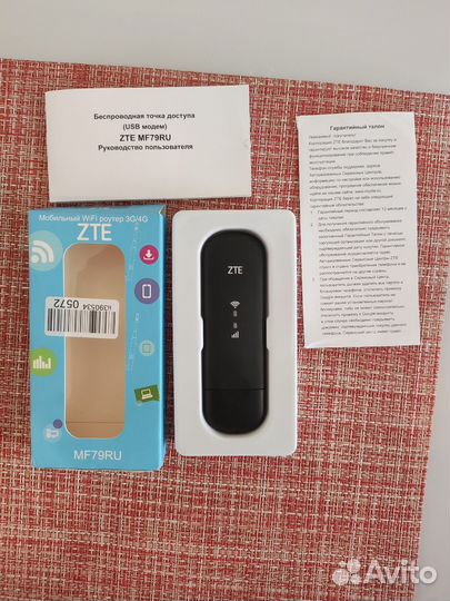 Мобильный WiFi роутер 3G/4G ZTE