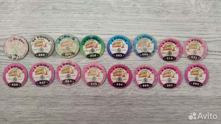 Фишки 90 х Street Fighter 2