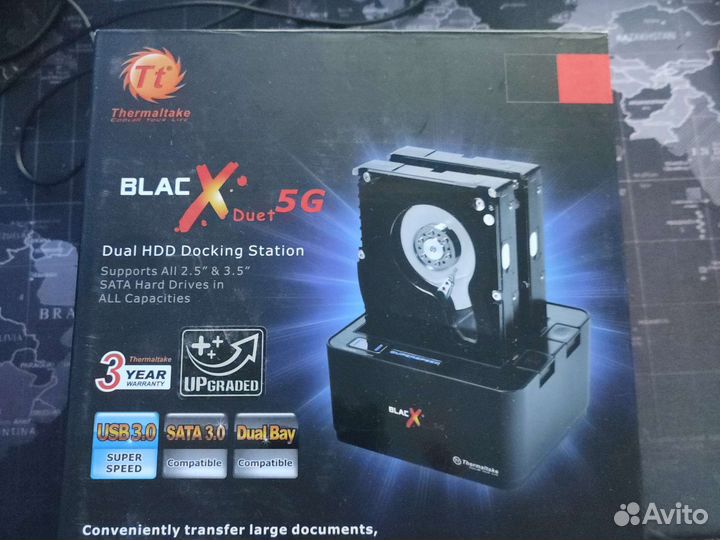 Док-станция для hdd Thermaltake BlacX Duet 5G