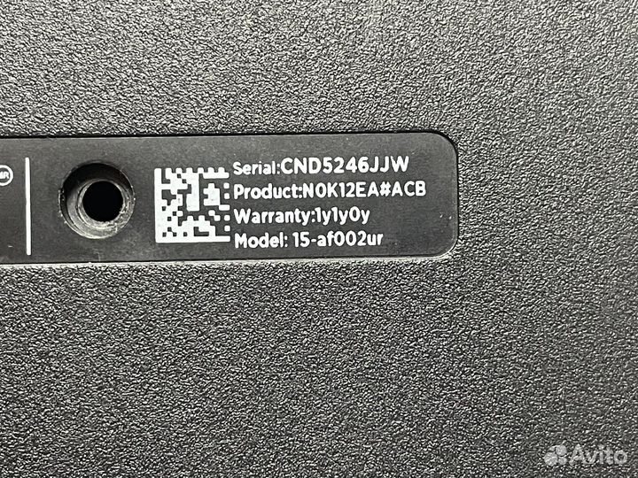 HP 15-af в разбор