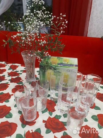 Стаканы разные