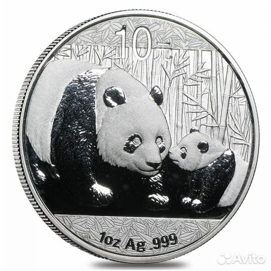 Серебряная монета Панда 1 унция
