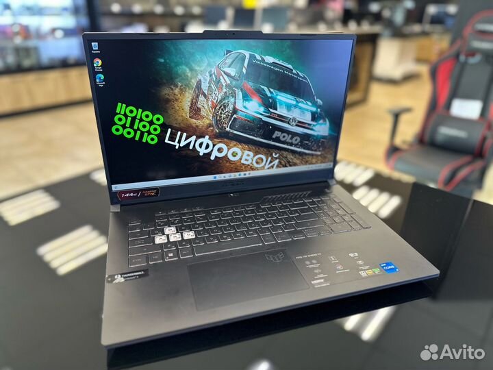 Ноутбук asus TUF 17.3 Core i5-12400 RTX 3050 16Gb