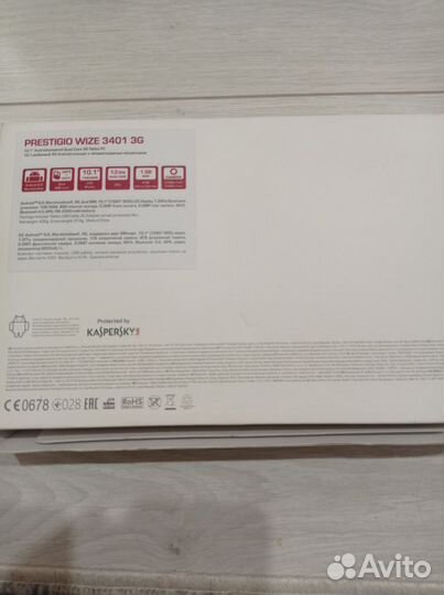 Планшет prestigio