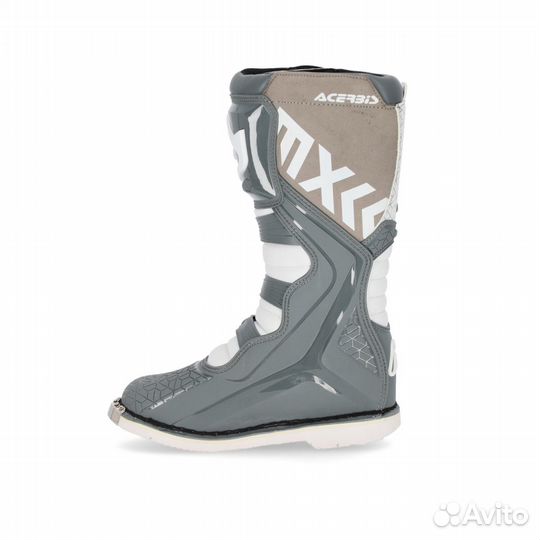 Мотоботы кроссовые Acerbis E-team Grey/White