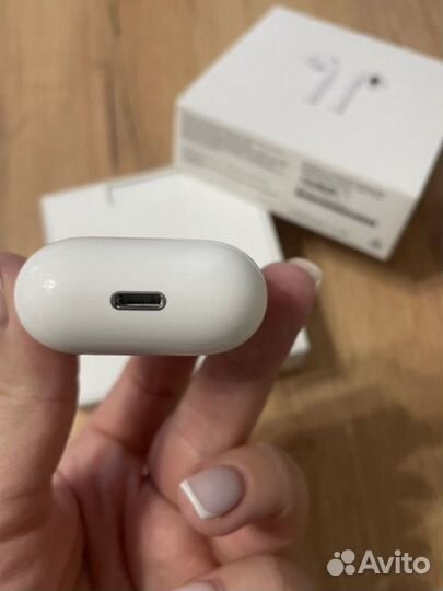 Беспроводные наушники apple airpods 2 Премиум