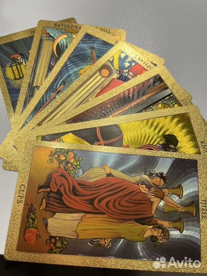 Карты taro Gold foil tarot