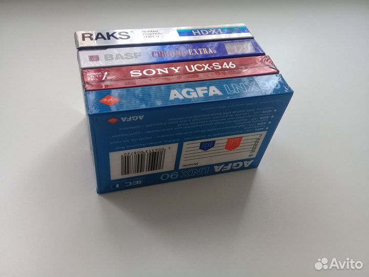 Аудиокассеты запечатанные