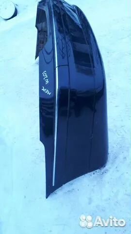 Бампер задний Mercedes W203 с klass