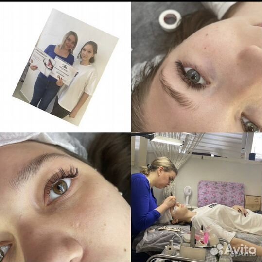 Обучение наращиванию ресниц